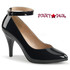 Pink Label | Dream-431 Crossdresser Heels Plus Size 9-17 color black patent