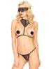 LA81522, Body Harness with G-string