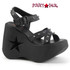 Demonia | Dynamite-02 Wedge Platform Sandal with Spikes Demonia | Dynamite-02 Wedge Platform Sandal with Spikes