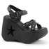 Dynamite-02 Wedge Platform Sandal with Spikes by Demonia Dynamite-02 Wedge Platform Sandal with Spikes by Demonia