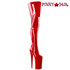 Beyond-4000, 10" Red Heel Thigh High Boots by Pleaser