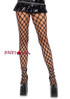 LA9331, BlackPothole Tights By Leg Avenue