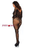 LA89190Q, Vine Lace Bodystocking