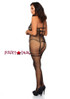 LA89226Q, Fishnet Halter Bodystocking