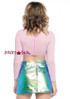 LA-8282, Rave Mermaid Crop Top