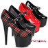 709-DOM, 7 Inch Stiletto Heel Mary jane Shoes