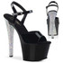 Sky-309CHRS, Rhinestones Platform and Heel Ankle Strap Sandal  By Pleaser USA