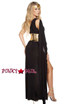 Roma Costume | R-4618, Gorgeous Goddess full back view