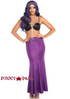 Mermaid Skirt | Leg Avenue LA-86771 purple full view