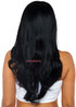 Long Wavy Wig | Leg Avenue LA-2829 black back view