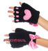 Kitty Paw Gloves | Leg Avenue LA-2170 black/pink