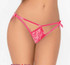 STM-10935, Lace Open Crotch Thong | Seven 'til Midnight color pink