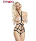 Stella Halter Harness Rave Wear Lingerie | FunkyPair.com