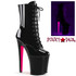 Pleaser XTREME-1020TT, Blacklight Sensitive Underside Platform Heel