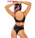 J Valentine | JV-FF269, V-Strap Rave Short broken black back view