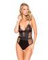 Roma | LI278, Satin and Lace Teddy