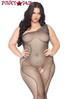 Leg Avenue | LA89240X, Crystalized Fishnet Asymmetrical Bodystocking Leg Avenue | LA89240X, Crystalized Fishnet Asymmetrical Bodystocking