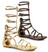 Women Flat Mid Calf Gladiator Sandal Ellie Shoes | 015-Zena