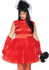 Leg Avenue LA-86730X, Plus Size Beetle Bride Costume Front View