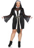 LA-86736X, Twisted Sister Nun Costume Full View by Leg Avenue