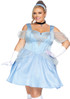 Plus Size Glass Slipper Sweetie Costume by Leg Avenue LA-86879X