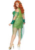 leg Avenue LA-86872X, Plus Size Perfect Poison Costume Back View