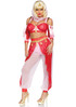 LA-86859, Women's Dreamy Genie Costume by Leg Avenue Front View