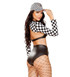 Sexy Racer Babe Costume Roma | R-4949, back view