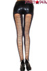 Music Legs | ML-7243, Corset Back Spandex Tights