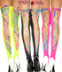Music Legs ML-4210, Rainbow Ribbon Lacing Stockings