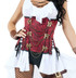 S9009 Fancy Women's Pirate Costume by Starline close up view