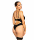 R-LI357, Matte Cupped Bodysuit by Roma back view