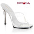 GALA-01, Clear Dress Shoes with 4.5 Inch Heel