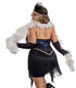 Starline S2063X, Plus Size Show Girl Jazzy Jezebel Costume back view