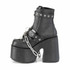 Camel-205, Inner Side View Chunky Platform with Draped Thick Metal Chain by Demonia