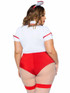 LA-87086X, Plus Size Nurse Feelgood Costume Back View Leg Avenue