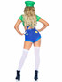 Leg Avenue Gamer Sidekick Costume Back View  LA87071