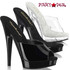 Fabulicious | SULTRY-601, 6" Peep Toe Slide