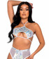 R-6106 - Iridescent Vinyl Cutout Raver Tie-Top