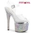 Pleaser ESTEEM-708DM, 7" Rhinestones Encrusted Platform Sandals