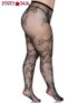 Plus Size Butterfly Net Tights by Leg Avenue LA-1412X