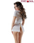 Starline | B2107, Heart Throb Doc Lingerie Costume Back View