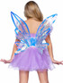 A2905, Iridescent Waist Cincher Fairy Wings