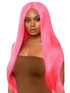 A2864, Neon Pink Long Straight Wig By Leg Avenue