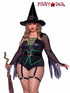 Leg Avenue LA87148X, Plus Size Broomstick Babe Costume