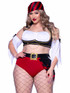 LA86906X, Plus Size Wicked Pirate Wench Costume By Leg Avenue