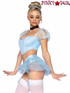 Leg Avenue LA87110, Glass Slipper Cinderella Costume Side View