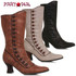 Ellie Boots | 253-Sonya, Mid-Calf Victorian Boots