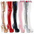 Pleaser Delight-3000HWR, Holographic Thigh High Boots