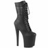 Enchant-1040PK, Lace-Up Ankle Boots with Prismatic Linear Design By Pleaser USA